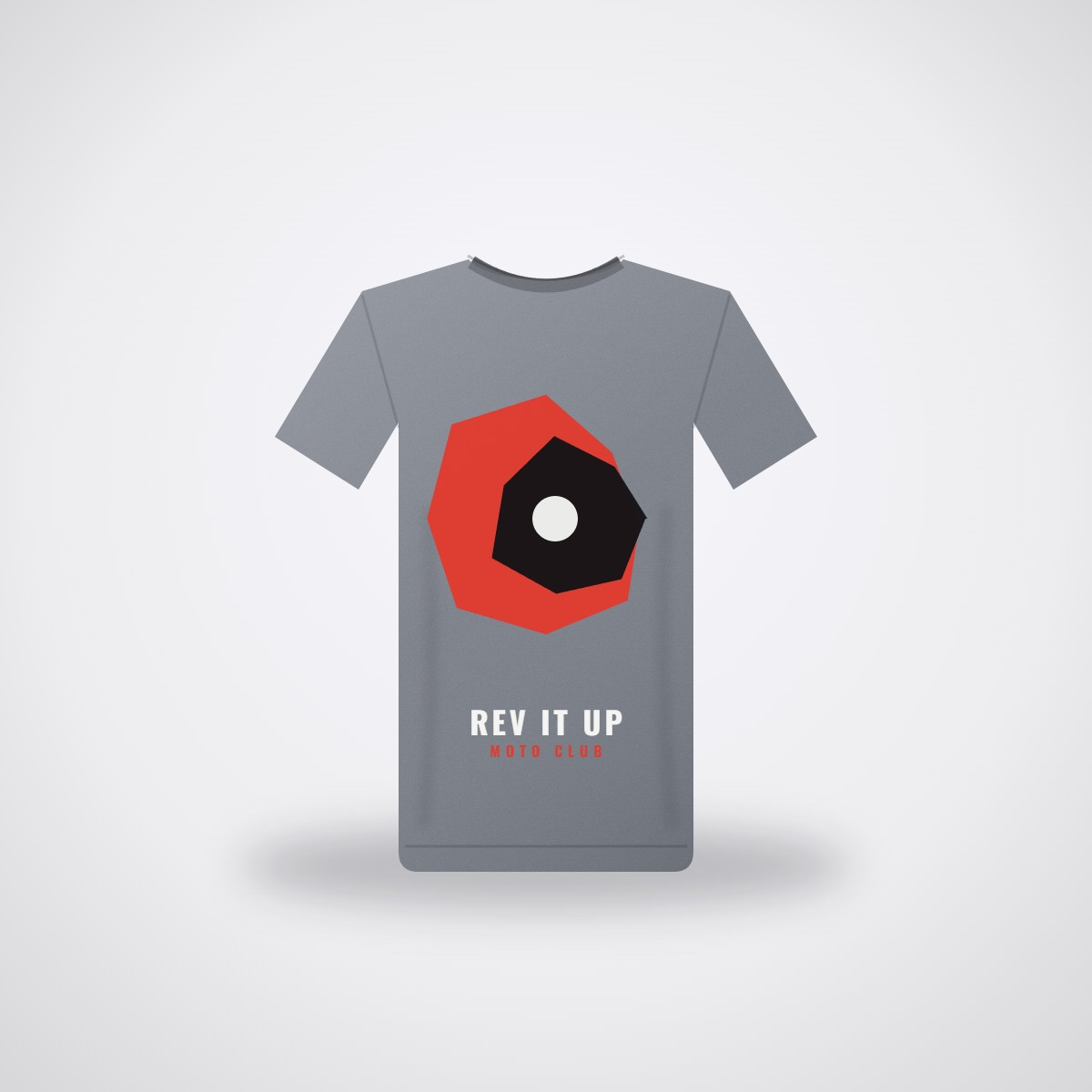 SMR Rev It Up Tee — Steel Grey