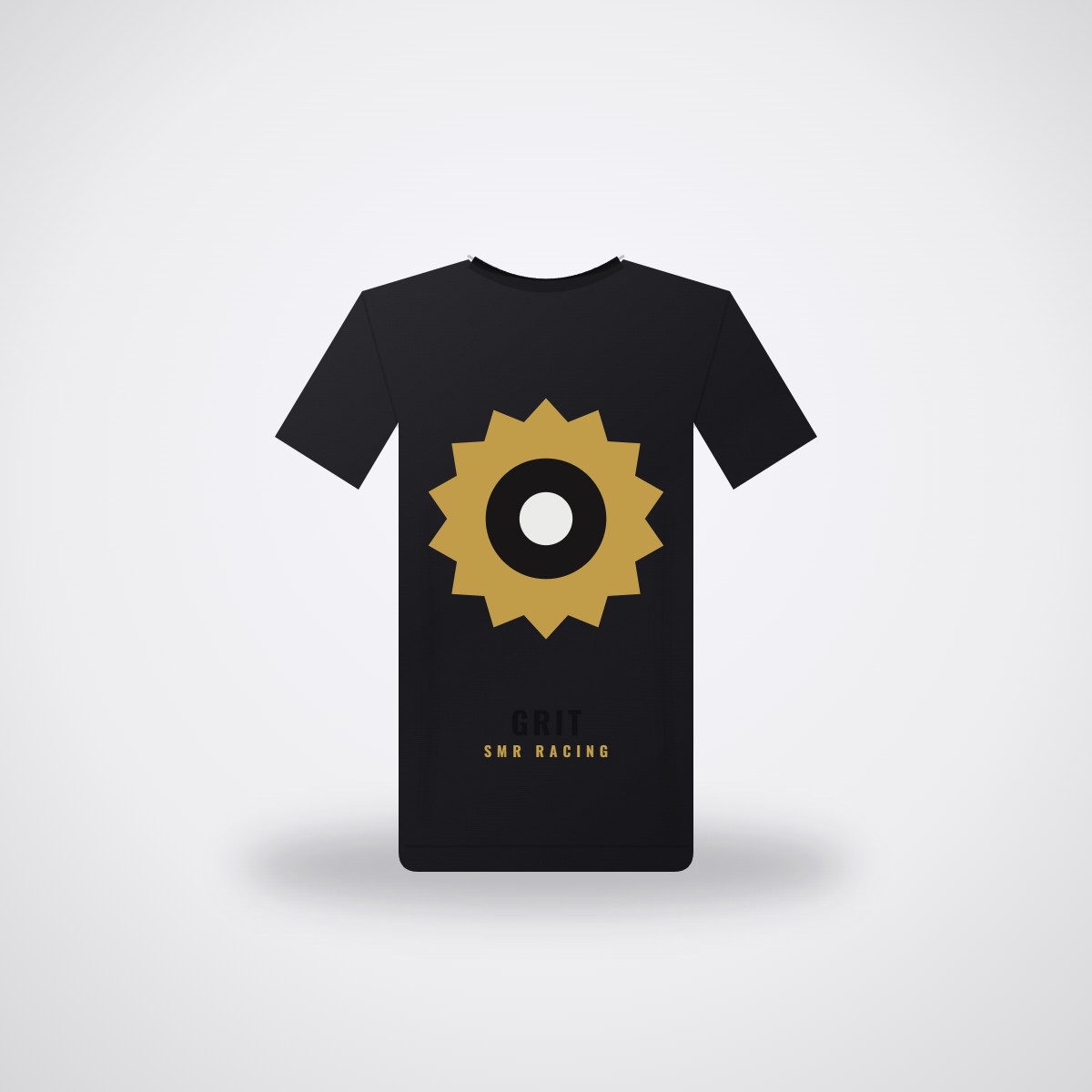 SMR Grit Tee — Black