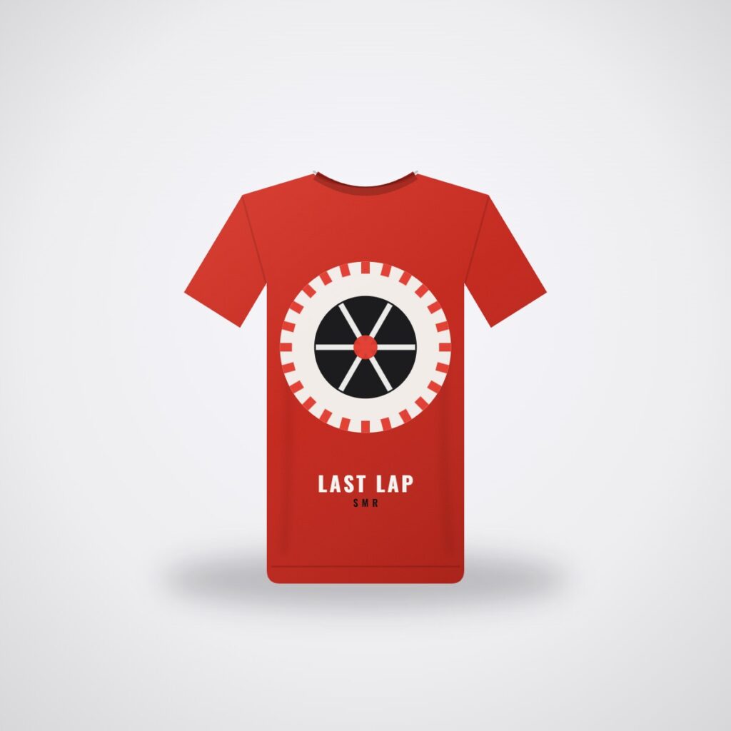 SMR Last Lap Tee — Racing Red