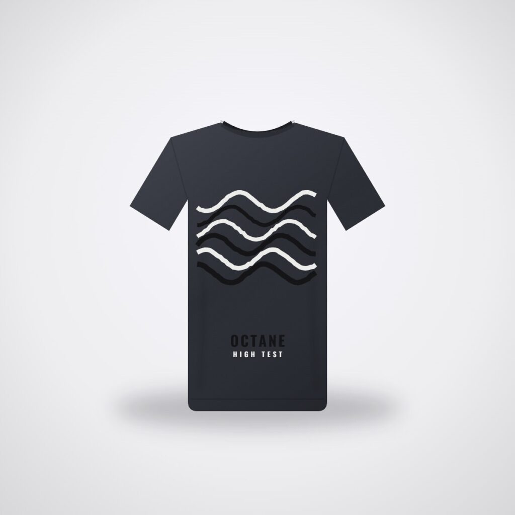 SMR Octane Tee — Charcoal