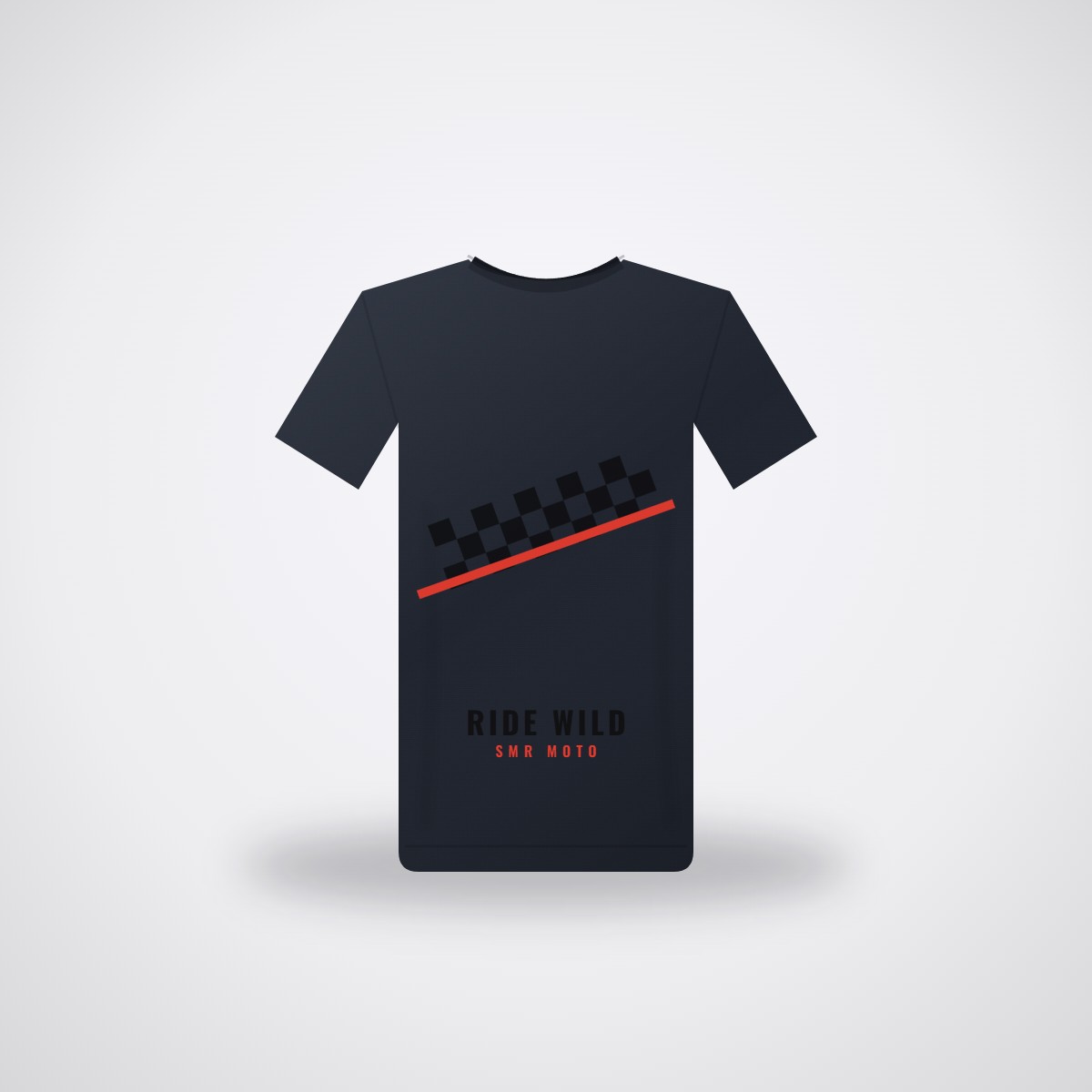 SMR Ride Wild Tee — Navy