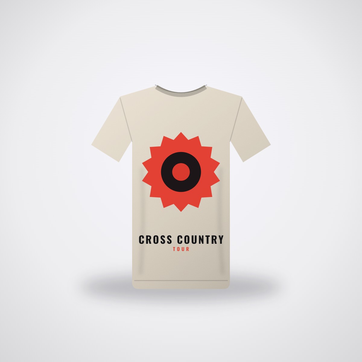 SMR Cross Country Tee — Sand