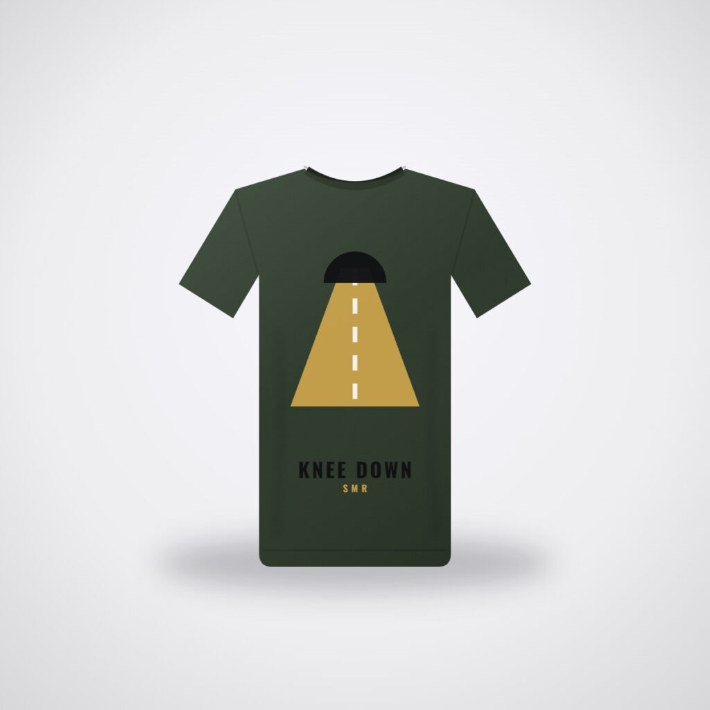 SMR Knee Down Tee — Forest