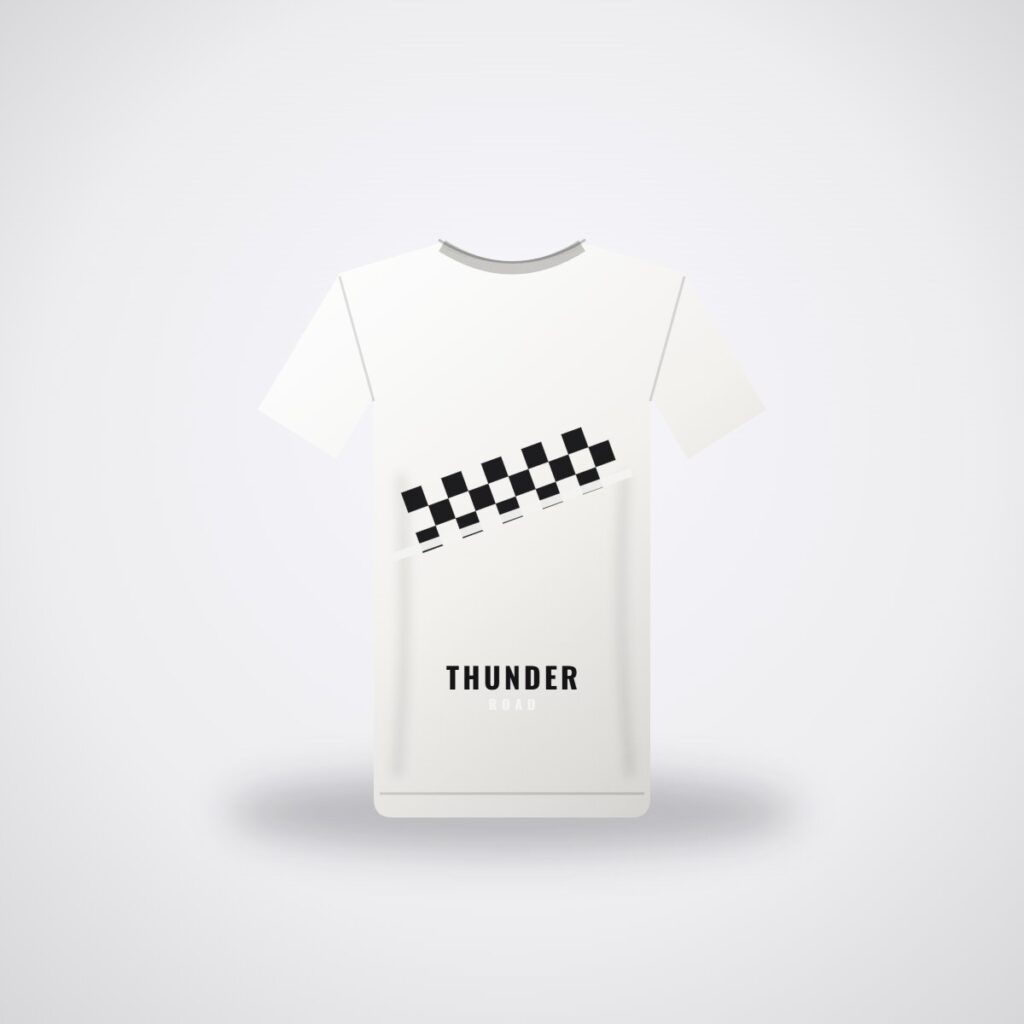 SMR Thunder Tee — White