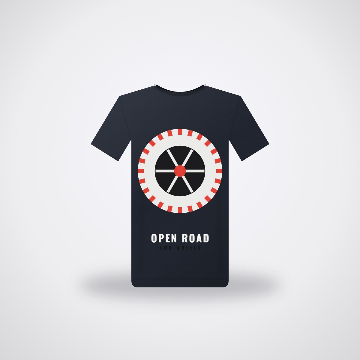 SMR Open Road Tee — Navy