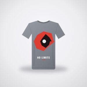 SMR No Limits Tee — Steel Grey
