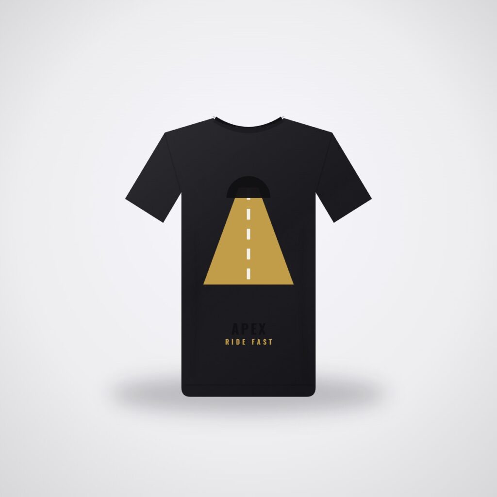 SMR Apex Tee — Black