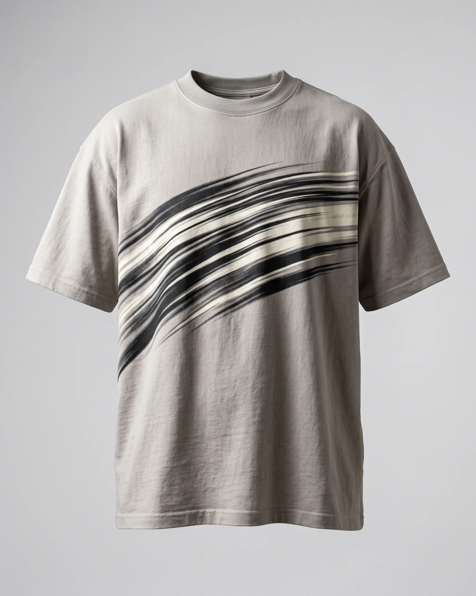 SMR Speed Blur Tee concrete front view