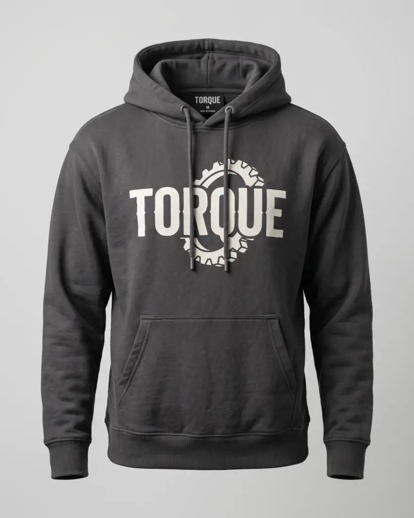 SMR Torque Hood charcoal front view